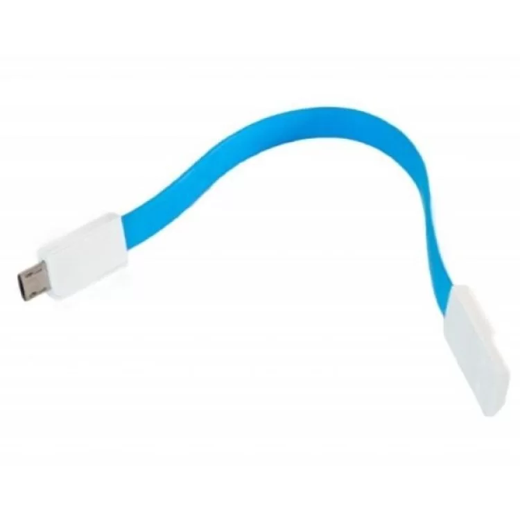 в продажу Дата кабель USB 2.0 AM to Micro 5P 0.18m blue Extradigital (KBU1785) - фото 3