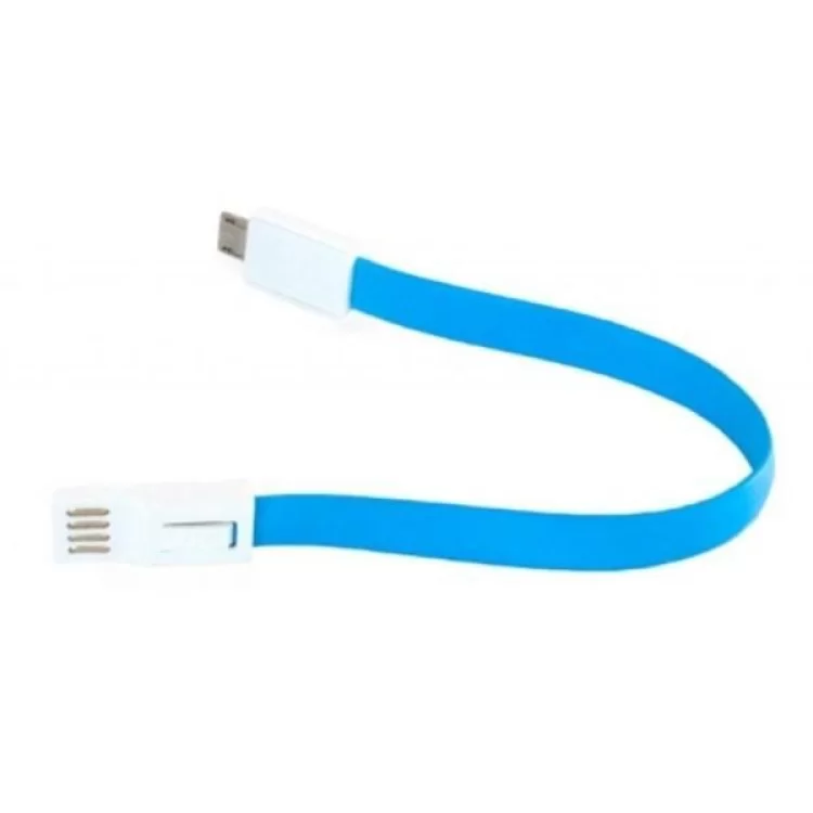 продаємо Дата кабель USB 2.0 AM to Micro 5P 0.18m blue Extradigital (KBU1785) в Україні - фото 4