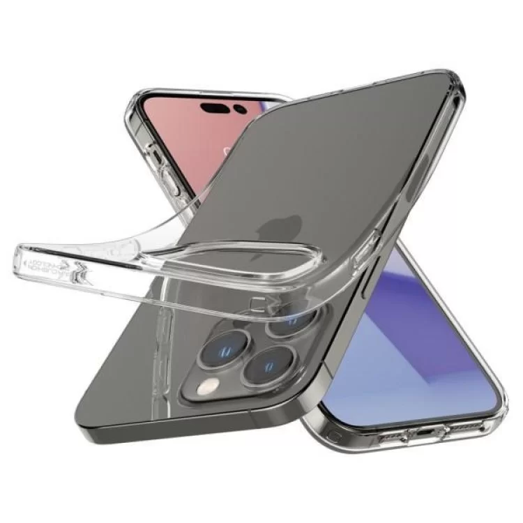продаем Чехол для мобильного телефона Spigen Apple iPhone 14 Pro Crystal Flex, Crystal Clear (ACS04663) в Украине - фото 4