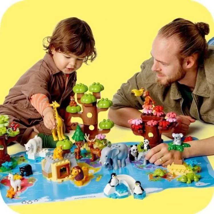 в продаже Конструктор LEGO DUPLO Town Дикие животные мира 142 деталей (10975) - фото 3