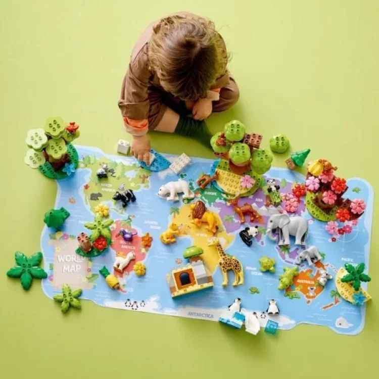Конструктор LEGO DUPLO Town Дикие животные мира 142 деталей (10975) отзывы - изображение 5