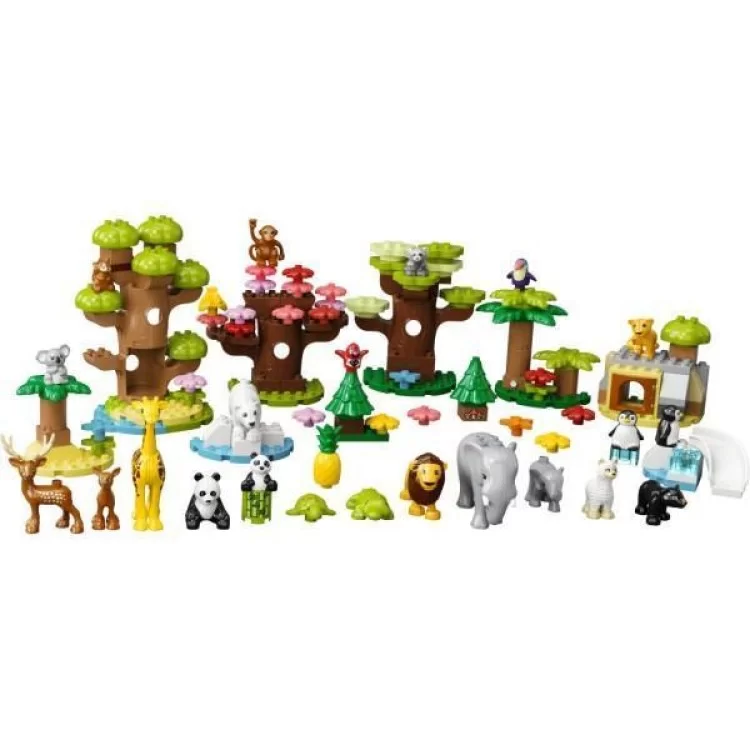 Конструктор LEGO DUPLO Town Дикі тварини світу 142 деталей (10975) - фото 9
