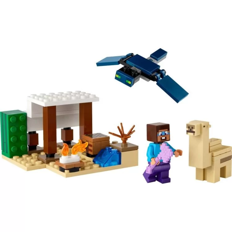 Конструктор LEGO Minecraft Экспедиция Стива в пустыню 75 деталей (21251) цена 428грн - фотография 2