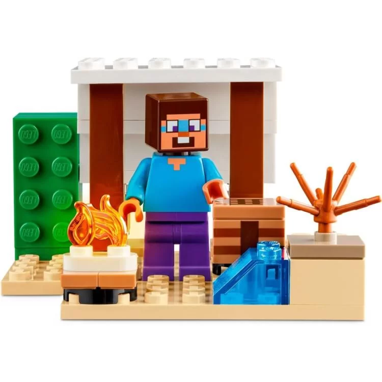 в продаже Конструктор LEGO Minecraft Экспедиция Стива в пустыню 75 деталей (21251) - фото 3