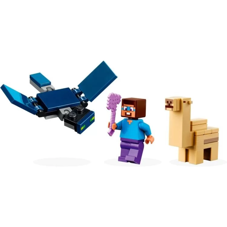 Конструктор LEGO Minecraft Экспедиция Стива в пустыню 75 деталей (21251) инструкция - картинка 6