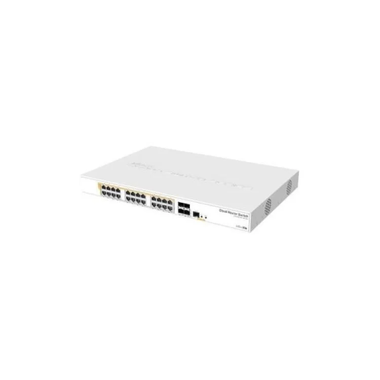 Комутатор мережевий Mikrotik CRS328-24P-4S+RM ціна 37 012грн - фотографія 2