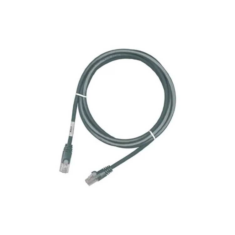 Патч-корд 0.5м, UTP, cat.5e, LSZH, gray Molex (PCD-01000-0E)