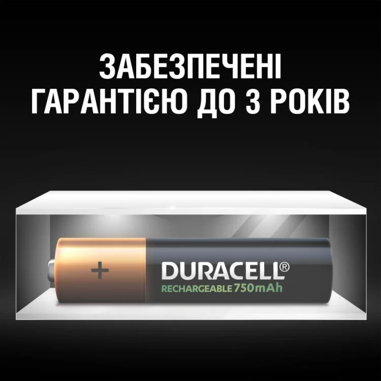 Аккумулятор Duracell AAA HR03 750mAh * 4 (5007331) обзор - фото 8