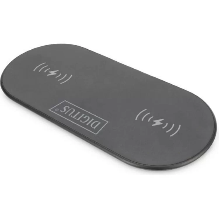 Зарядний пристрій Digitus Wireless Charging, Pad, Duo, 15W (DA-10082) ціна 1 483грн - фотографія 2