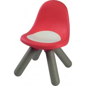 Дитячий стілець Smoby зі спинкою Червоно-білий (880107)