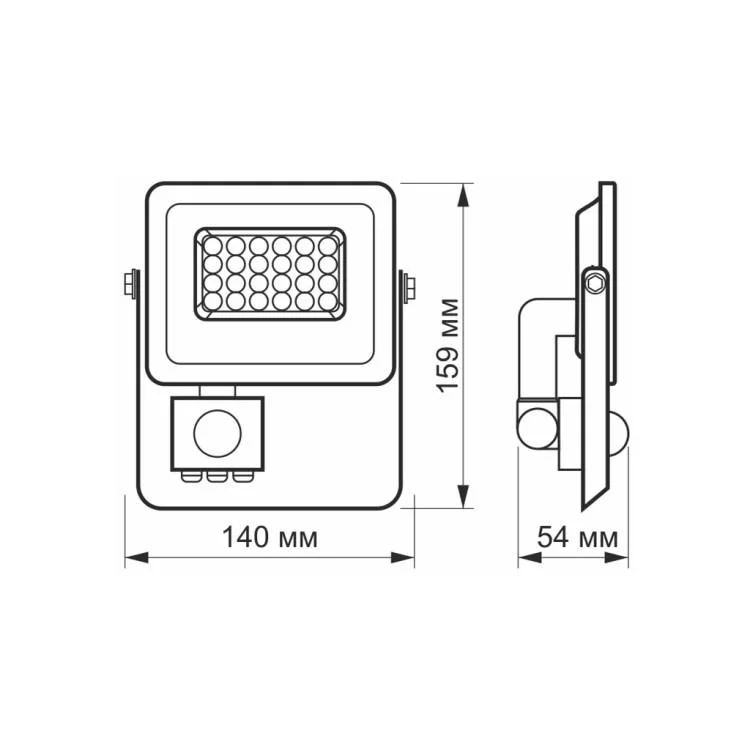 Прожектор Videx LED F2e 20W 5000K (VL-F2e205W-S) інструкція - картинка 6