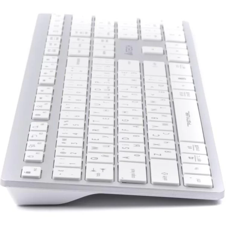 Клавіатура A4Tech FBX50C USB/Bluetooth White (FBX50C White) ціна 1 399грн - фотографія 2