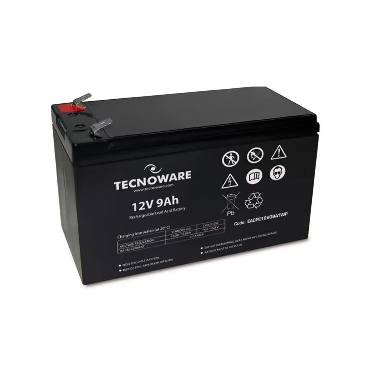 Батарея до ДБЖ TECNOWARE 12V-9Ah (EACPE12V09ATWP)