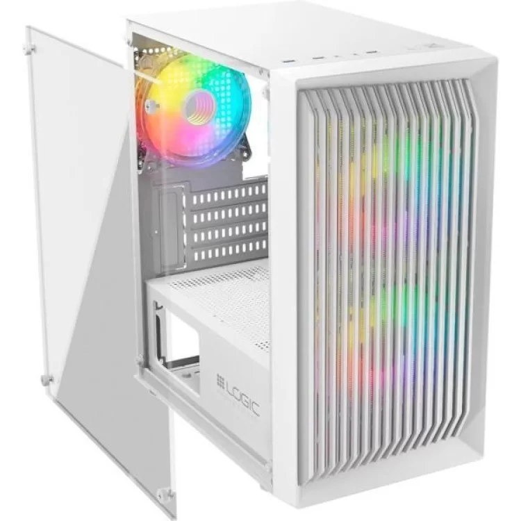 Корпус Logic concept ATOS MESH+GLASS ARGB fans 3x120mm WHITE (AM-ATOS-20-0000000-0002) - фото 11