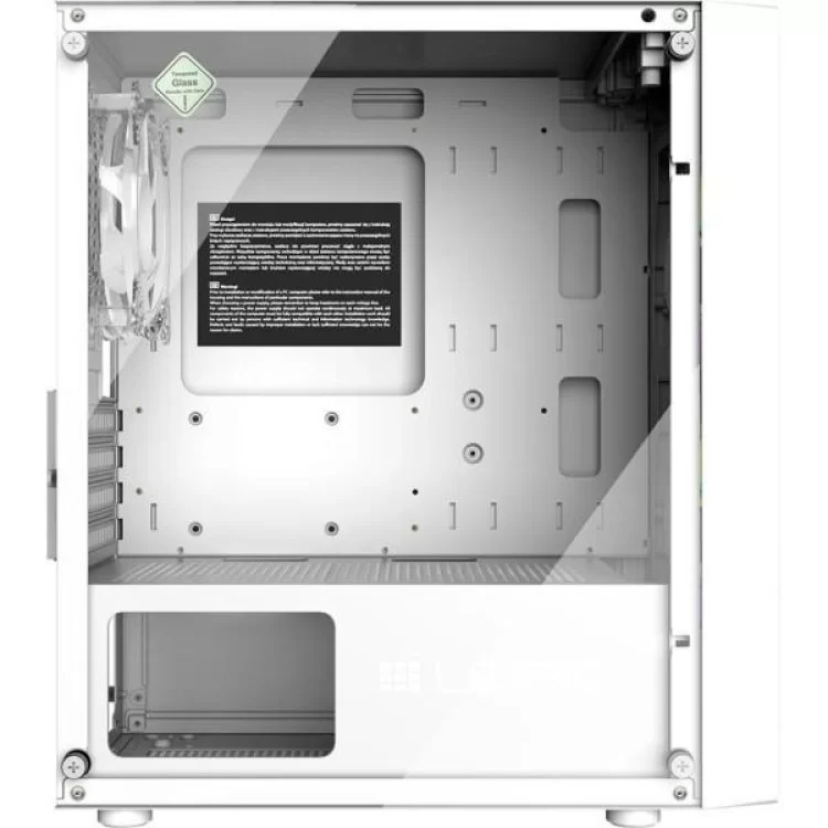 Корпус Logic concept ATOS MESH+GLASS ARGB fans 3x120mm WHITE (AM-ATOS-20-0000000-0002) отзывы - изображение 5