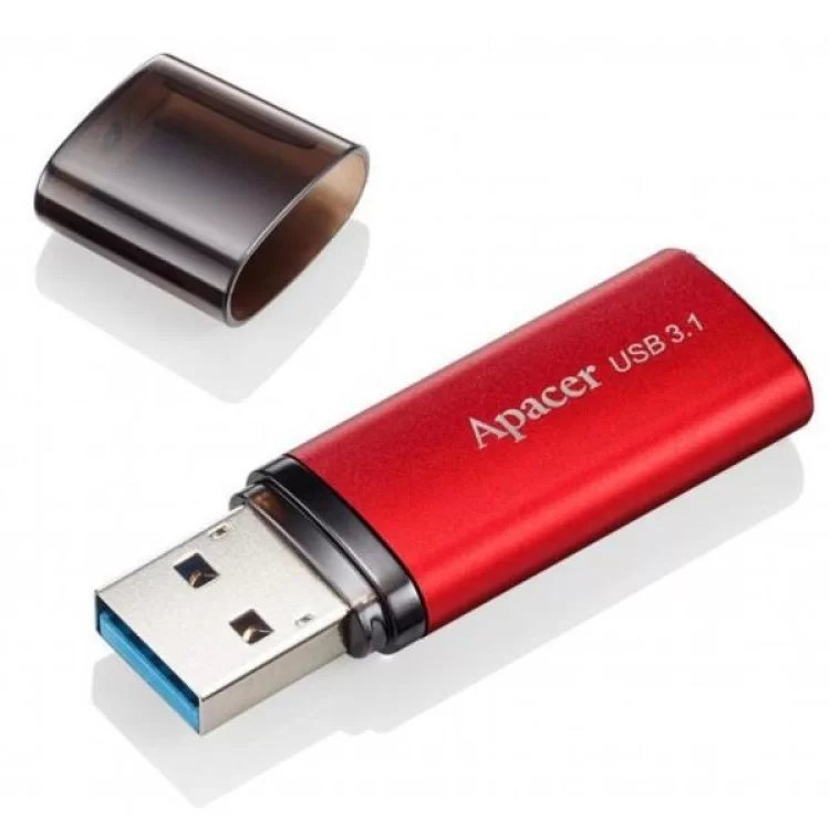 в продажу USB флеш накопичувач Apacer 128GB AH25B Red USB 3.1 Gen1 (AP128GAH25BR-1) - фото 3