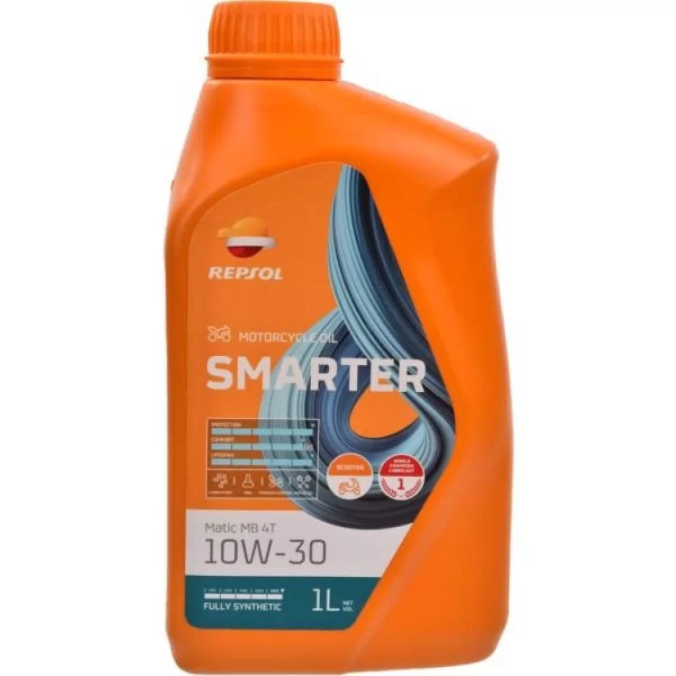 Моторна олива для генераторів REPSOL SMARTER MATIC MB 4T 10W-30 1л (RPP2063LHC)