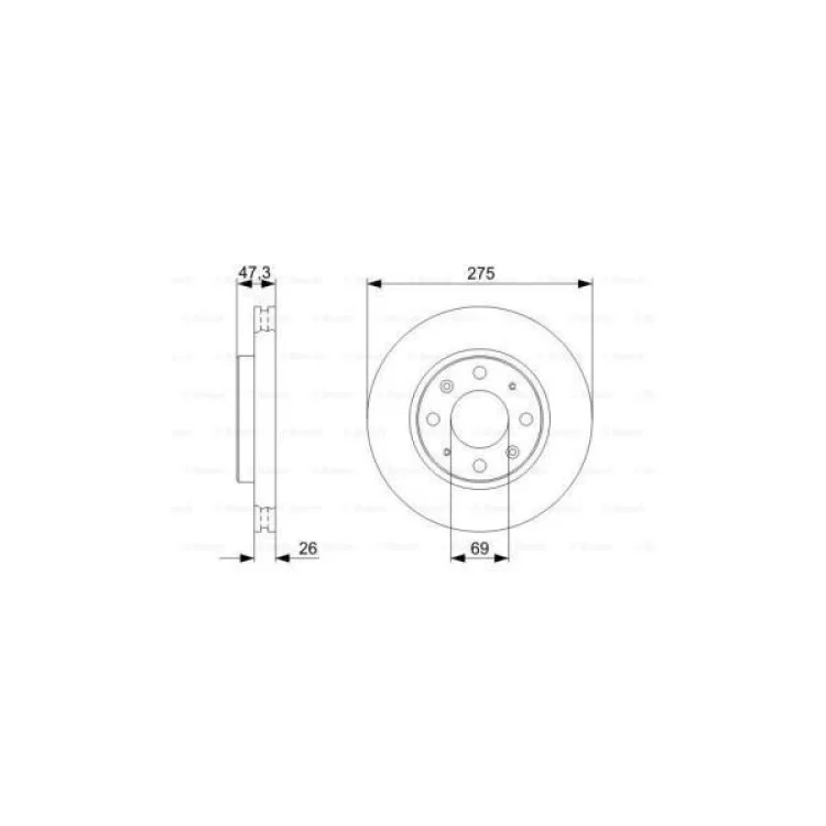 Тормозной диск Bosch 0 986 479 369 отзывы - изображение 5