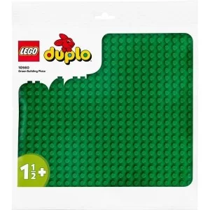 Конструктор LEGO DUPLO Зеленая строительная пластина (10980)