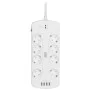 Сетевой фильтр питания 2E 8XSchuko, 3G*1.5мм, 4*USB-A, 3м, white (2E-SP815M3USBWH)