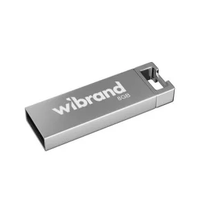 USB флеш накопичувач Wibrand 8GB Chameleon Silver USB 2.0 (WI2.0/CH8U6S)