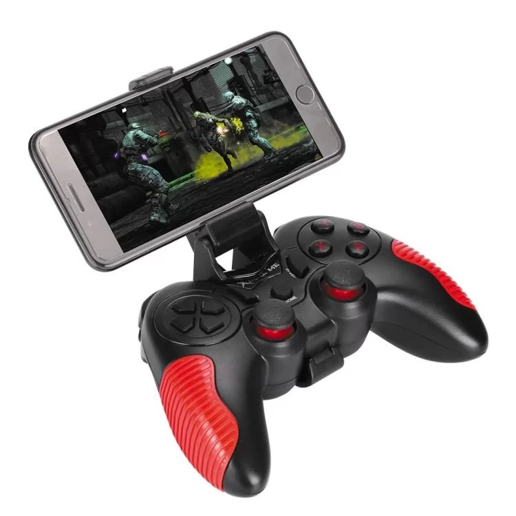 в продажу Геймпад Xtrike ME GP-45 Wireless Android/PS3/PC Black/Red (GP-45) - фото 3