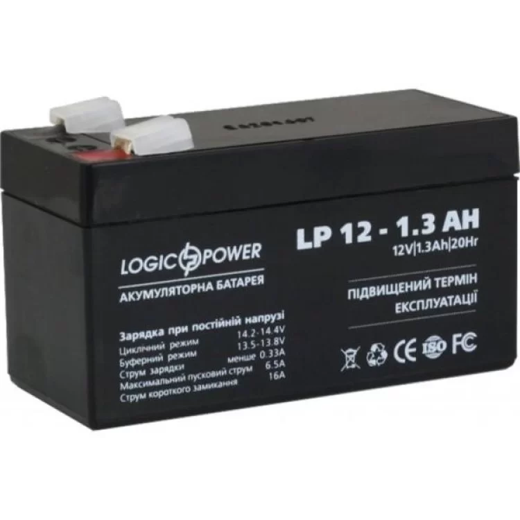 в продажу Батарея до ДБЖ LogicPower LPM 12В 1.3 Ач (4131) - фото 3
