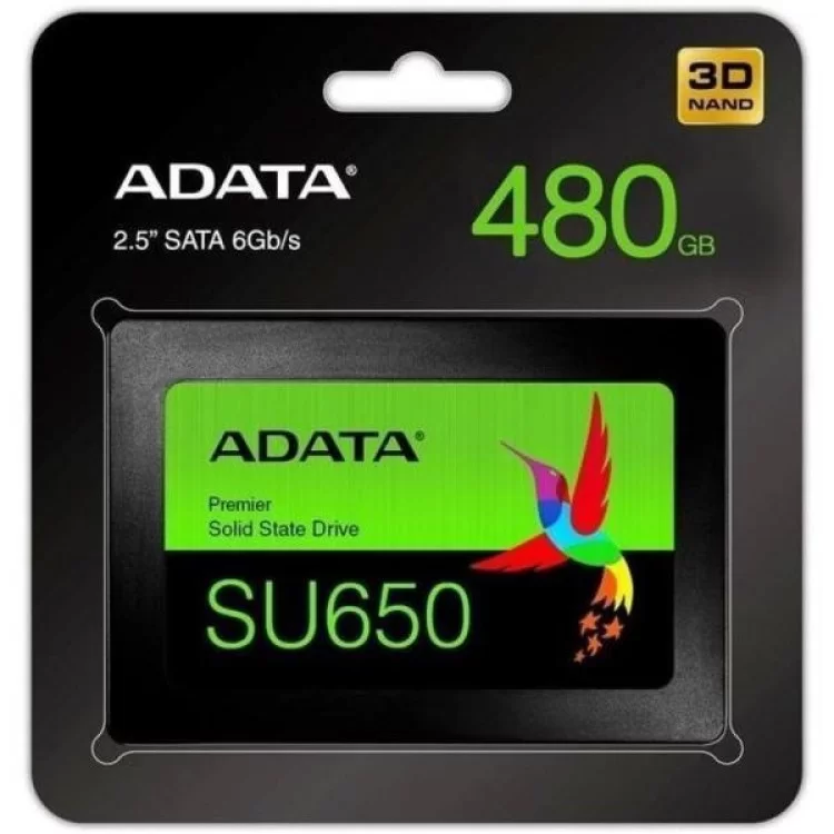 Накопичувач SSD 2.5" 480GB ADATA (ASU650SS-480GT-R) відгуки - зображення 5