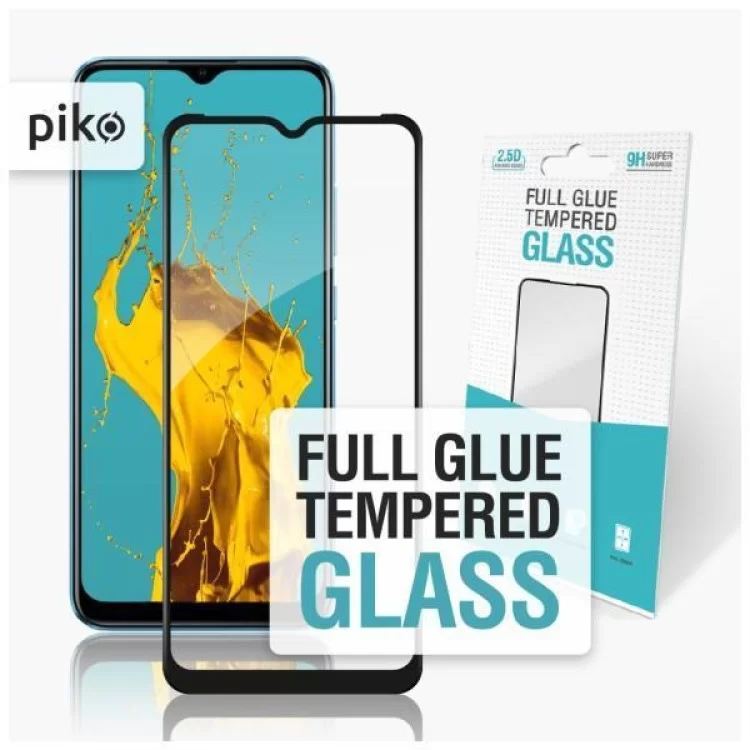 Скло захисне Piko Full Glue RealMe C21Y (1283126518546) ціна 374грн - фотографія 2