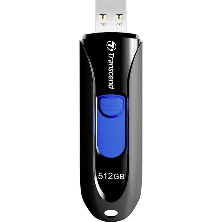 в продажу USB флеш накопичувач Transcend 512GB JetFlash 790 Black USB 3.1 (TS512GJF790K) - фото 3