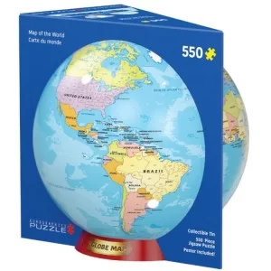 Пазл Eurographics Мапа світу подарункова коробка 550 елементів (8551-5863)