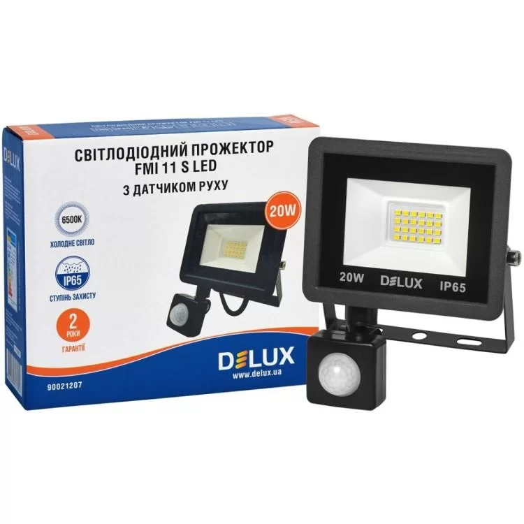 продаємо Прожектор Delux FMI 11 S LED 20Вт 6500K IP65 (90021207) в Україні - фото 4