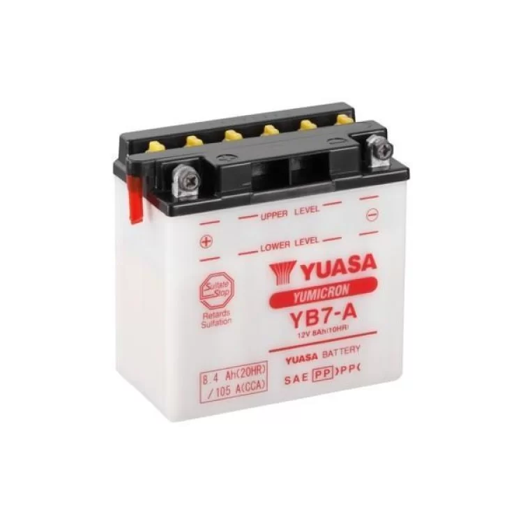 Акумулятор автомобільний Yuasa 12V 8,4Ah YuMicron Battery (YB7-A) Акумулятор автомобільний Yuasa 12V 8,4Ah YuMicron Battery (YB7-A)