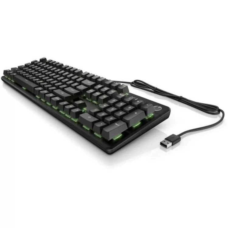 Клавіатура HP Pavilion Gaming 550 RGB 104key Red Hybrid USB Black (9LY71AA) ціна 3 398грн - фотографія 2