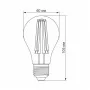 Лампочка Videx Filament A60F 10W E27 4100K 220V (VL-A60F-10274)