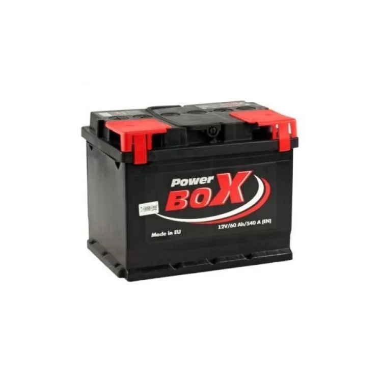 Акумулятор автомобільний PowerBox 60 Аh/12V А1 Euro (SLF060-00) ціна 2 553грн - фотографія 2