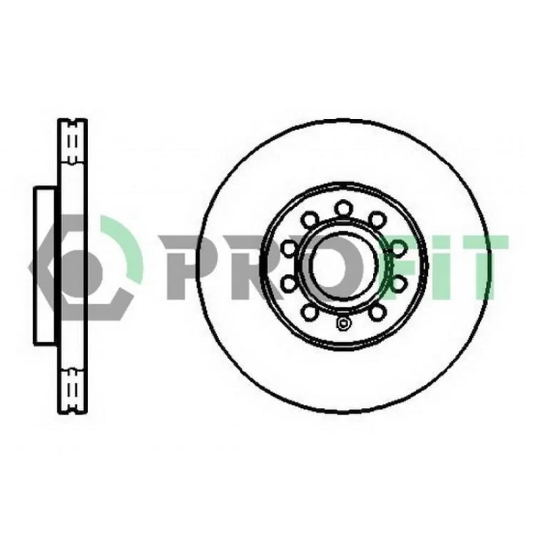 Тормозной диск Profit 5010-1218