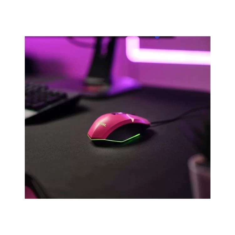 Мишка Trust GXT 109 Felox RGB Pink (25068) характеристики - фотографія 7