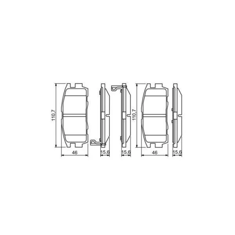 Гальмівні колодки Bosch 0 986 494 251 інструкція - картинка 6