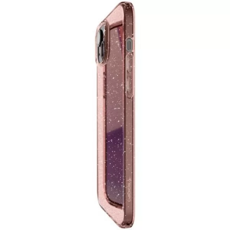 продаем Чехол для мобильного телефона Spigen Apple iPhone 15 Liquid Crystal Glitter Rose Quartz (ACS06789) в Украине - фото 4