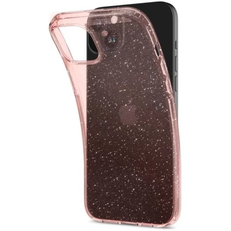 Чехол для мобильного телефона Spigen Apple iPhone 15 Liquid Crystal Glitter Rose Quartz (ACS06789) - фото 9