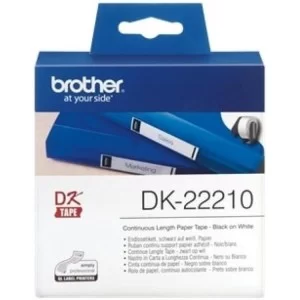 Этикет-лента Brother для принтера QL-1060N/QL-570QL-800 (29mm x 30.48M) (DK22210)