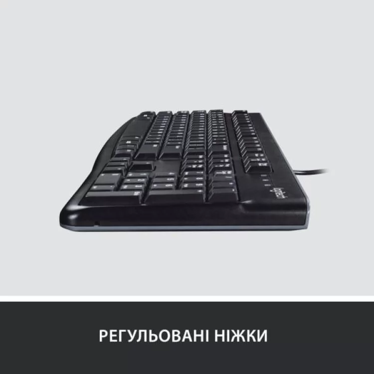 в продажу Клавіатура Logitech K120 Ukr (920-002643) - фото 3
