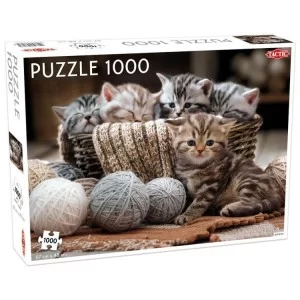 Пазл Tactic на 1000 элементов Милые котята (56803)