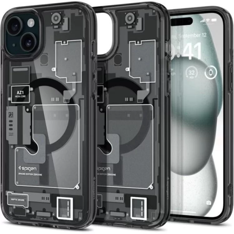 Чохол до мобільного телефона Spigen Apple iPhone 15 Plus Ultra Hybrid MagFit Zero One (ACS06664) ціна 2 930грн - фотографія 2
