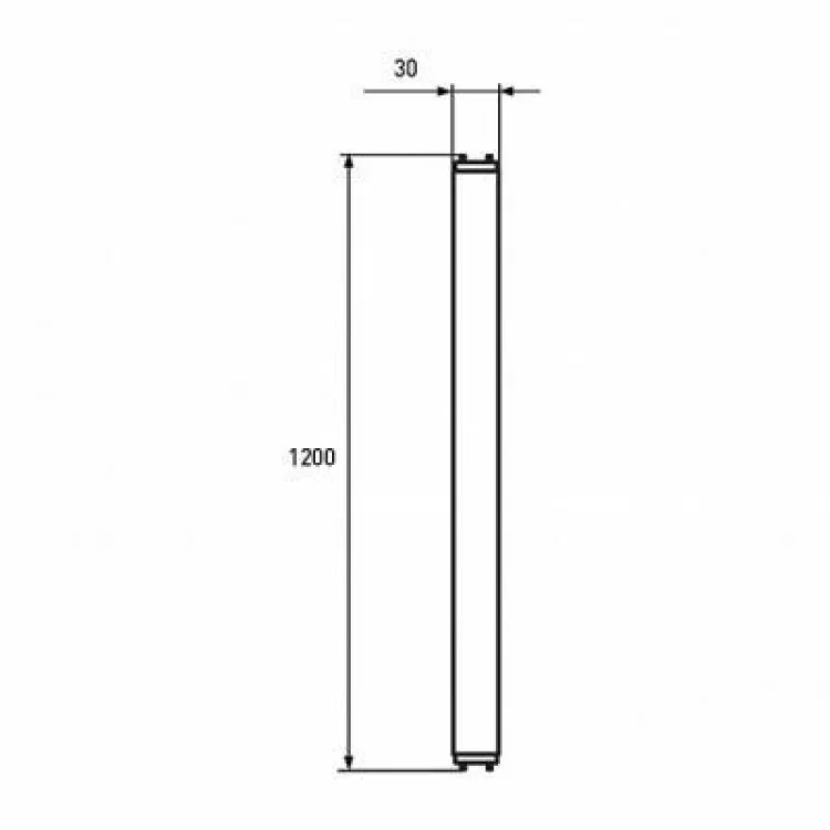 Лампочка Eurolamp G13 (LED-T8-18W/4000(nano)) ціна 289грн - фотографія 2