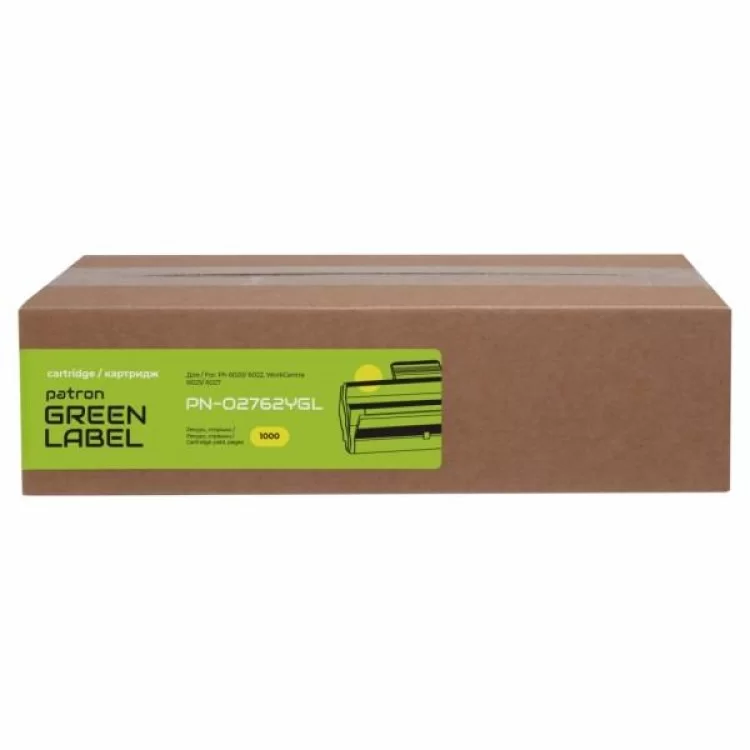 Тонер-картридж Patron Xerox 106R02762 Green Label, Yellow (PN-02762YGL) цена 1 766грн - фотография 2