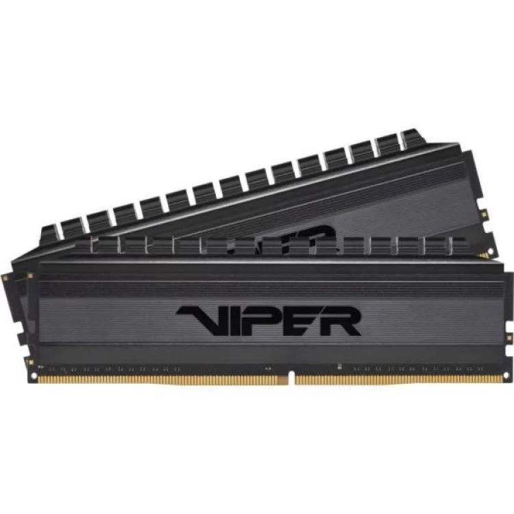 Модуль памяти для компьютера DDR4 32GB (2x16GB) 3000 MHz Viper 4 Blackout Patriot (PVB432G300C6K) - фотография 2