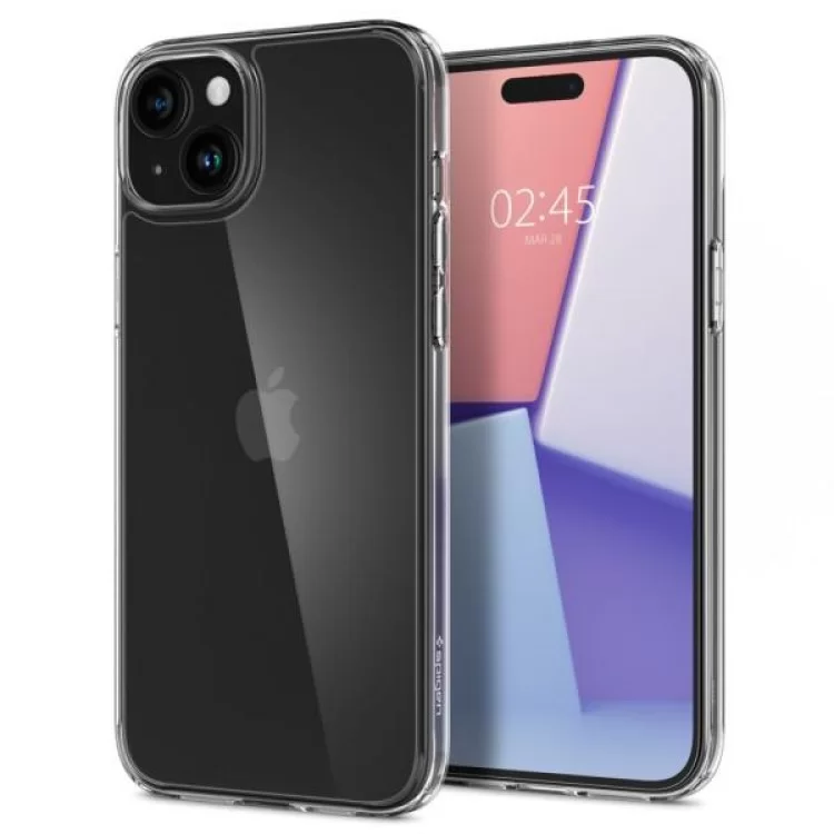 Чехол для мобильного телефона Spigen Apple iPhone 15 Air Skin Hybrid Crystal Clear (ACS06785) цена 1 619грн - фотография 2