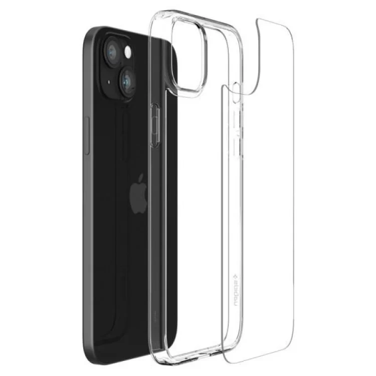 Чехол для мобильного телефона Spigen Apple iPhone 15 Air Skin Hybrid Crystal Clear (ACS06785) - фото 9